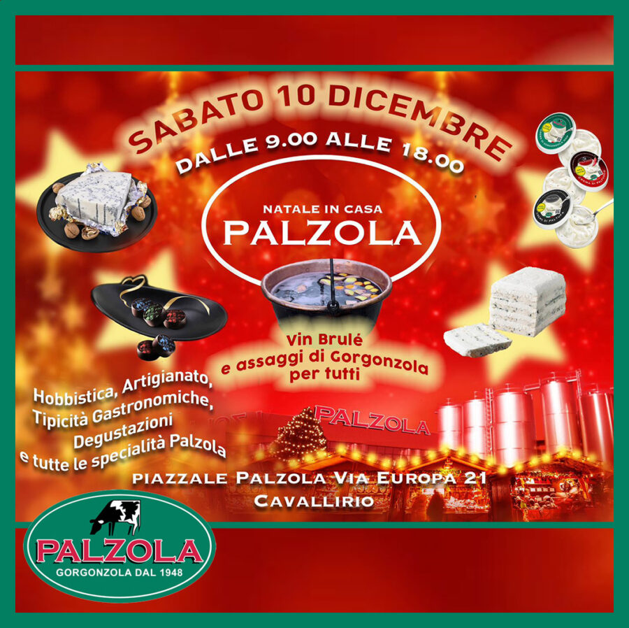 Sabato 10 Dicembre torna il “Natale in casa Palzola”